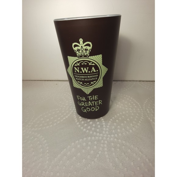 Hot Fuzz Color Changing Pint Glass Sanford Police N.W.A. Loot Crate - Picture 1 of 4